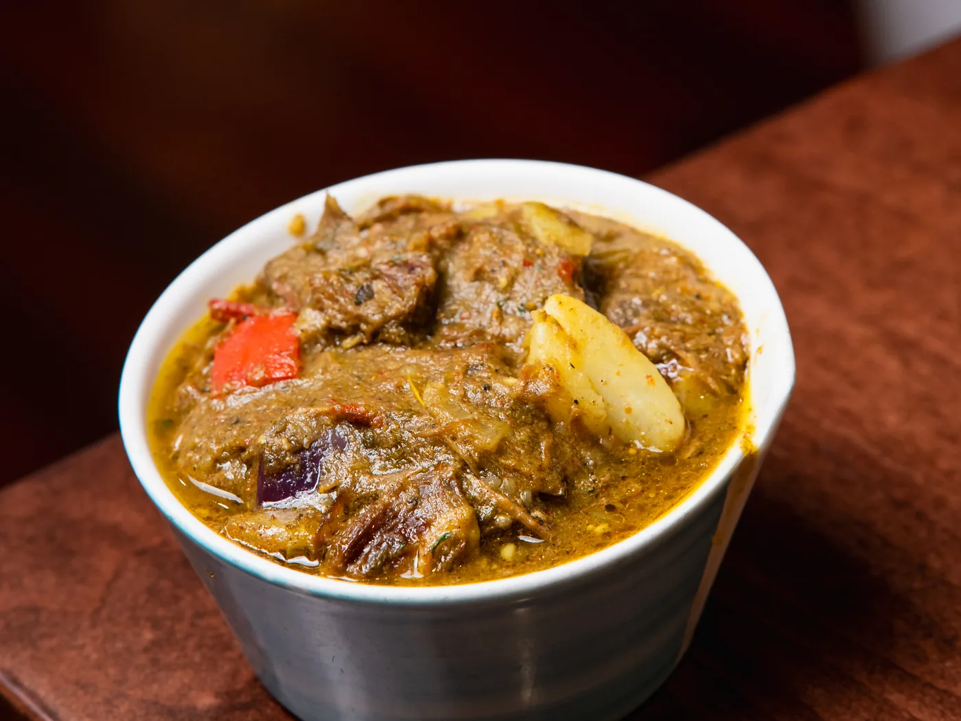 Jamaican Goat Curry at Denver Curry House Denver